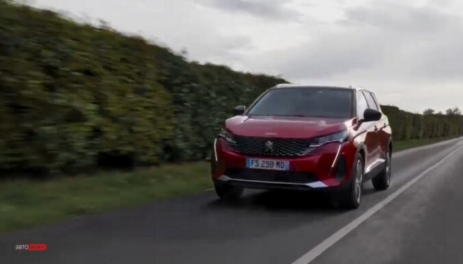 Peugeot 5008: большой семиместный кроссовер (ВИДЕО)