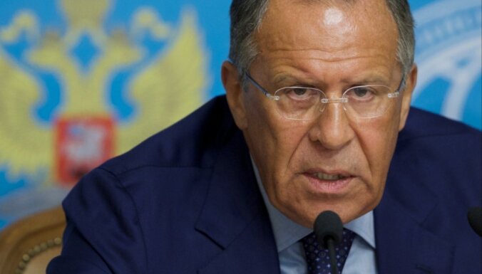 Ultimāti Ukrainas krīzē ir ceļš uz nekurieni, paziņo Lavrovs
