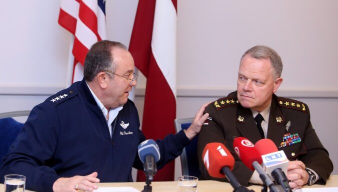 NBS komandieris: ASV solījumi atbalstīt Baltijas valstis nav tukši vārdi