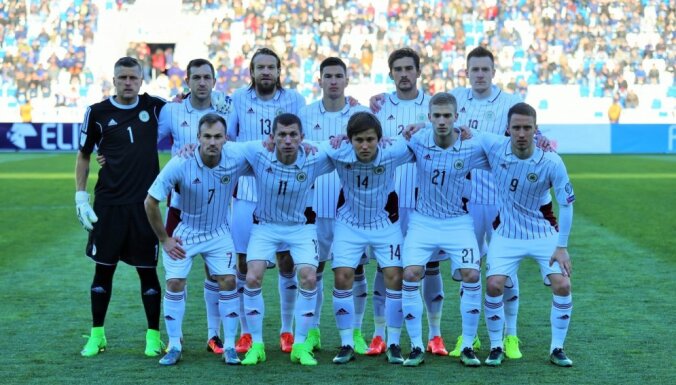 Рейтинг ФИФА: Россия скользит вниз, Латвия делит 122-e место с Грузией