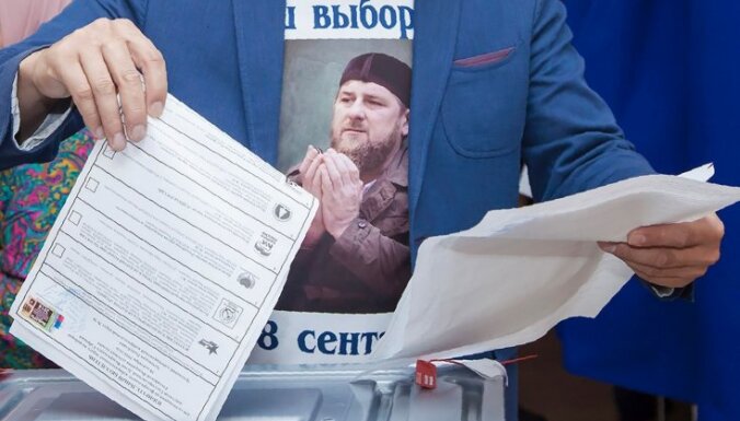 Putinam uzticamajam Kadirovam 97% atbalsts vēlēšanās