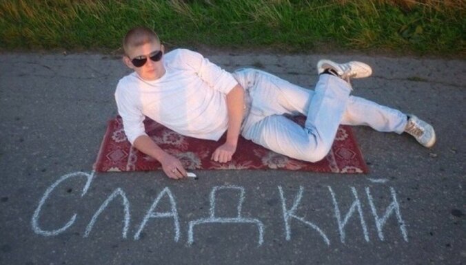 Foto: Krievijas bīstamo 'pacanu' un saldo puišu kolorīts