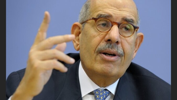El Baradei gatavs Ēģiptes prezidenta vēlēšanās stāties pretī Mubarakam