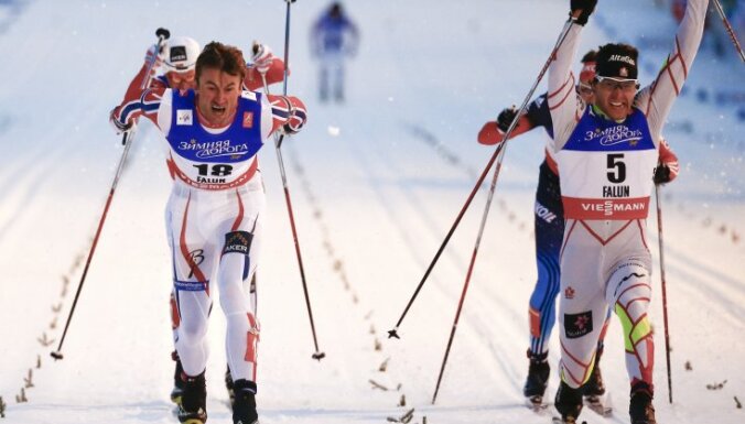 Бьорген и Нортуг превзошли мировые рекорды великого лыжника Дэли