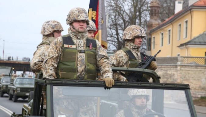 Берзиньш отчитается перед генсеком НАТО о военном потенциале Латвии
