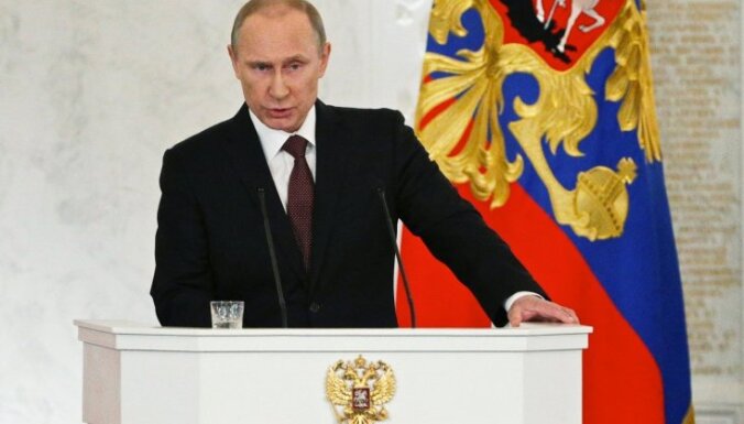 Putins draud Ukrainai ar 'sekām' par operāciju Slovjanskā