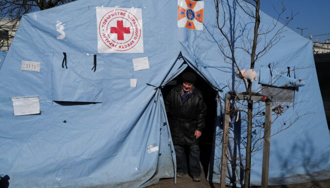 Красный Крест проводит в Украине одну из крупнейших операций в своей истории