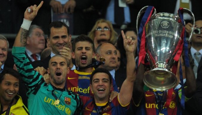 'Barcelona' ceturto reizi triumfē UEFA Čempionu līgā