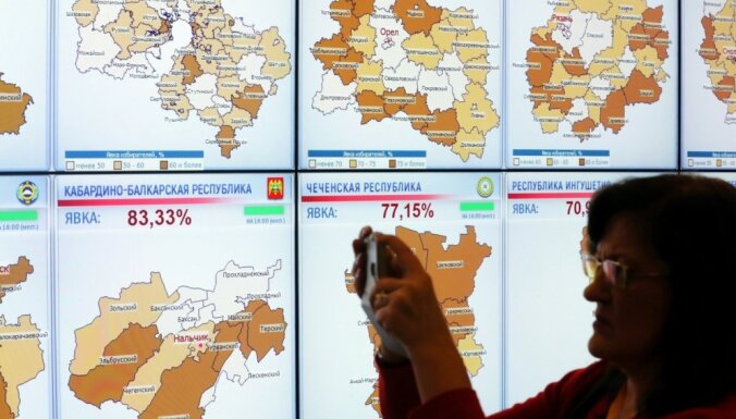 Krievijas prezidenta vēlēšanu aktivitāte ir falsificēta, pamato Navaļnijs