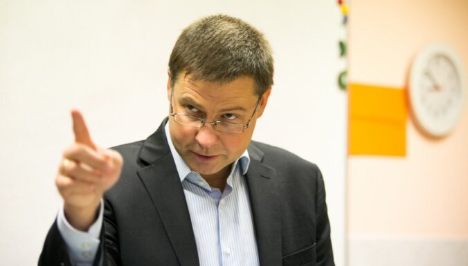 Dombrovskis izstājas no cīņas par EK prezidenta amatu