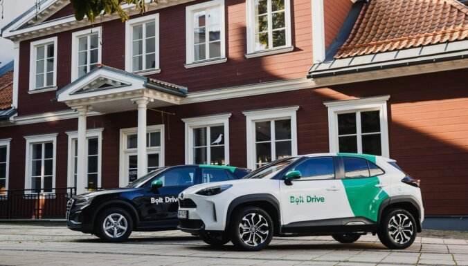 'Bolt' startē auto koplietošanas biznesā Rīgā un Jūrmalā