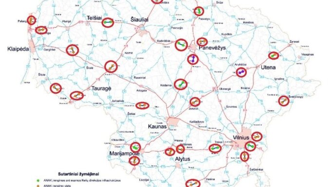 Когда и где на дорогах Литвы появятся радары нового типа (+карта)