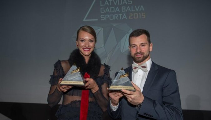 Martins Dukurs un Ikauniece-Admidiņa - 2015. gada Latvijas labākie sportisti