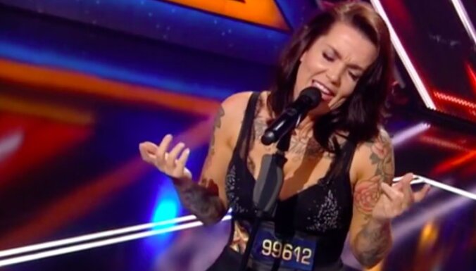 Video: Liene Ušakova pārsteidz Ukrainas 'X Faktora' žūriju