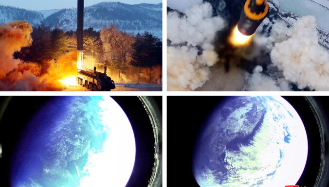 Ziemeļkorejas raķešu testi: Phenjana publicē fotogrāfijas no kosmosa