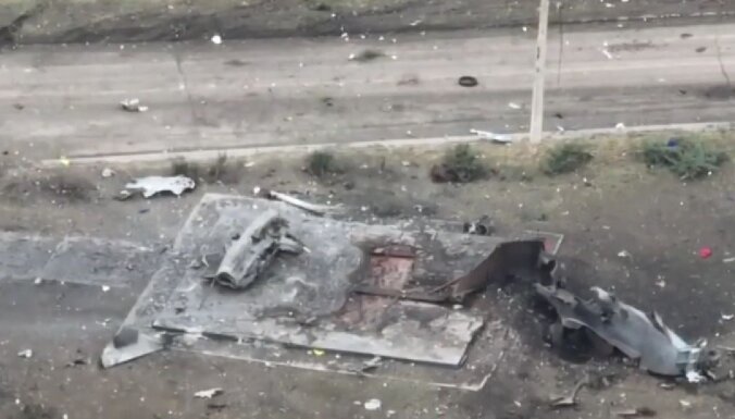 Video: Bahmutā iznīcināts slavenais MiG-17 piemineklis
