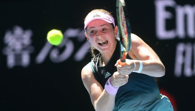 Ostapenko un Sevastova uzzina pretinieces 'Australian Open' pirmajā kārtā