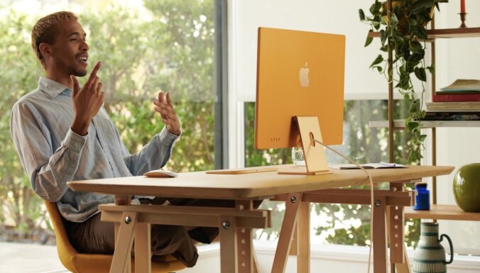 ФОТО: Apple представила новые iMac и iPad Pro с чипом M1 и маячки для поиска вещей