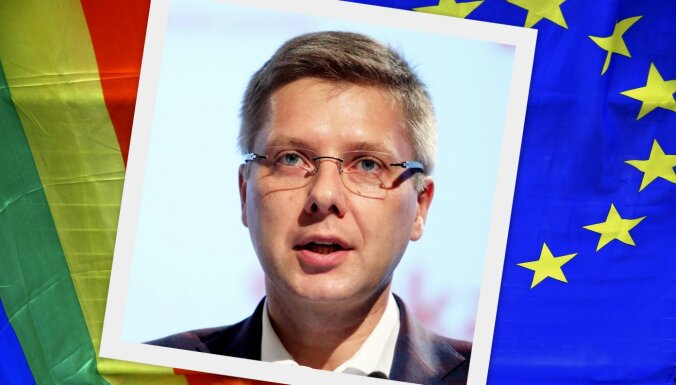 Ušakovs pievienojas ietekmīgajai eiroparlamentāriešu LGBTI starpgrupai
