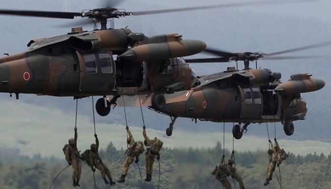 ASV ļauj Latvijai iegādāties četrus helikopterus 'Black Hawk' par 173 miljoniem eiro