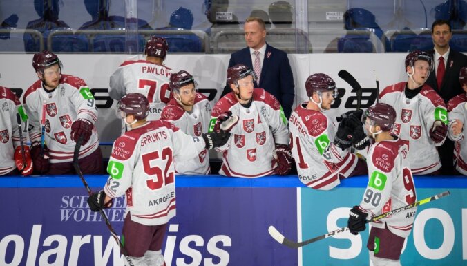 Latvijas hokeja izlase apstiprinājusi dalību pārbaužu spēļu turnīrā Polijā