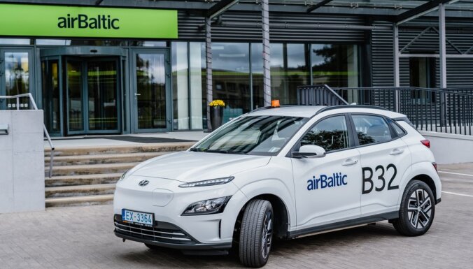 'airBaltic' iegādājas 24 elektriskās automašīnas