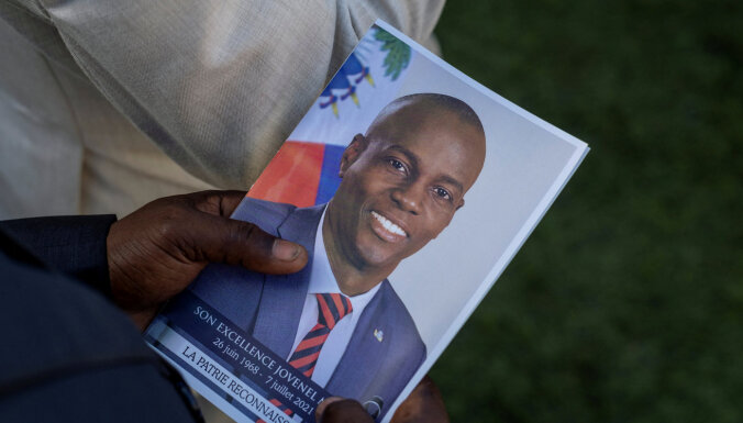 ASV arestējušas četras personas saistībā ar Haiti prezidenta nogalināšanu