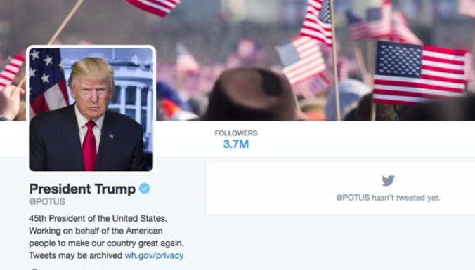 Аккаунт Дональда Трампа в Twitter восстановлен