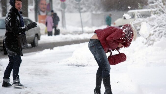 В Латвии пройдет второй чемпионат по игре в снежки