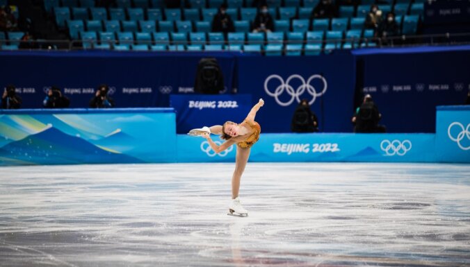 Pekinas olimpisko spēļu sieviešu daiļslidošanas sacensību rezultāti (17.02.2022.)