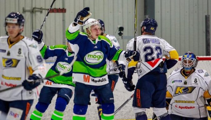 'Mogo' hokejisti pārbaudes spēlē uzvar VHL komandu 'Toros'