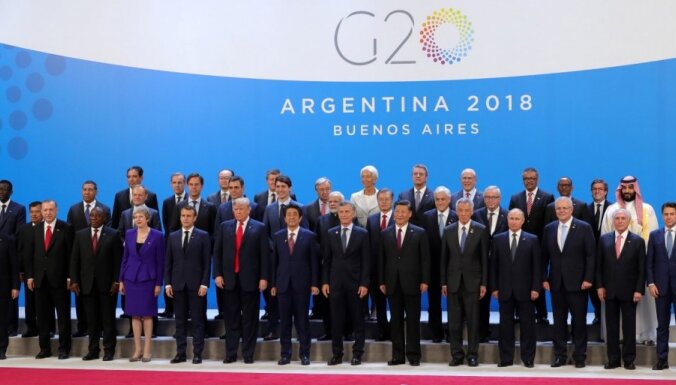 G20 samits: No kā izvairījās pasaules lielvalstu līderi