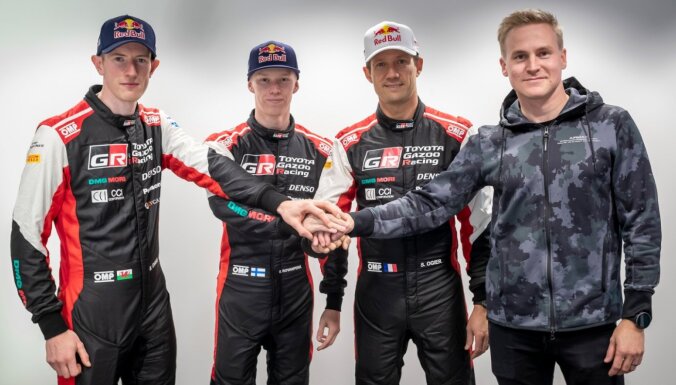 'Toyota Gazoo Racing' savam sastāvam pievieno vēl vienu WRC uzvarētāju