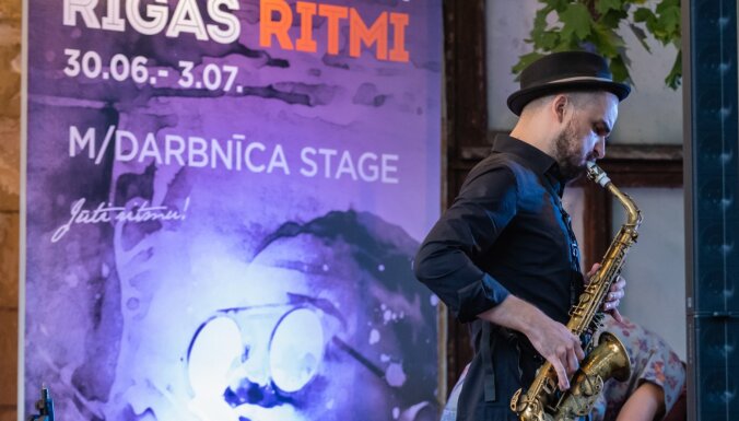 Foto: Sācies starptautiskais džeza festivāls 'Rīgas ritmi'