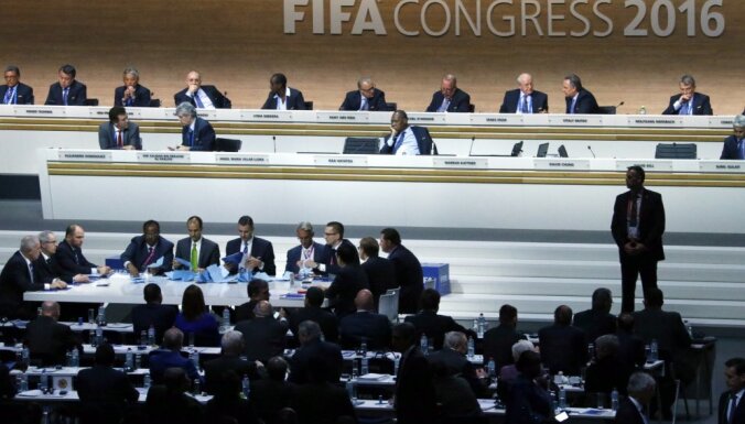 FIFA Presidential election during the Extraordinary Congress in Zurich