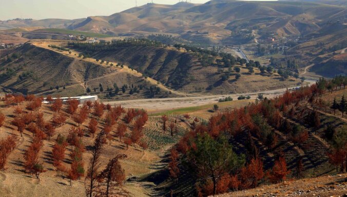 Irāka lūdz Turciju cīņā ar kurdu kaujiniekiem neizcirst tās mežus