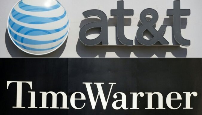 AT&T paziņo par 'Time Warner' pirkšanas darījumu 108,7 miljardu ASV dolāru vērtībā