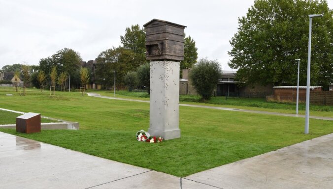 В Бельгии демонтировали памятник латышским легионерам