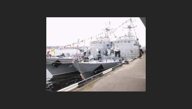Latvijas lielākie karakuģi- mīnu traleri