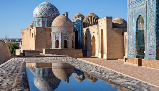 Dienas ceļojumu foto: kupolu pilsēta Samarkanda