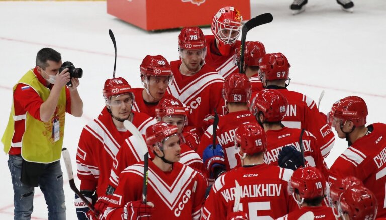 Krievijas hokeja izlasi uz vismaz diviem gadiem izmet no Eirotūres