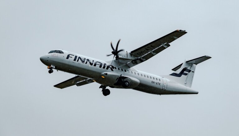 Dūmu dēļ 'Finnair' reiss no Helsinkiem uz Viļņu nosēžas Rīgā