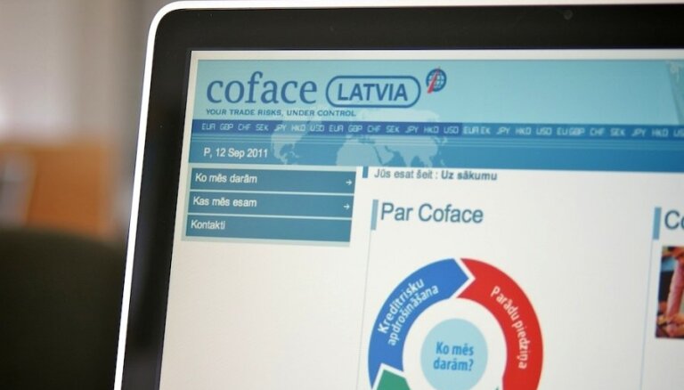 Kredītrisku apdrošinātājs 'Coface' pazemina vairāku Eiropas valstu biznesa vides novērtējumu
