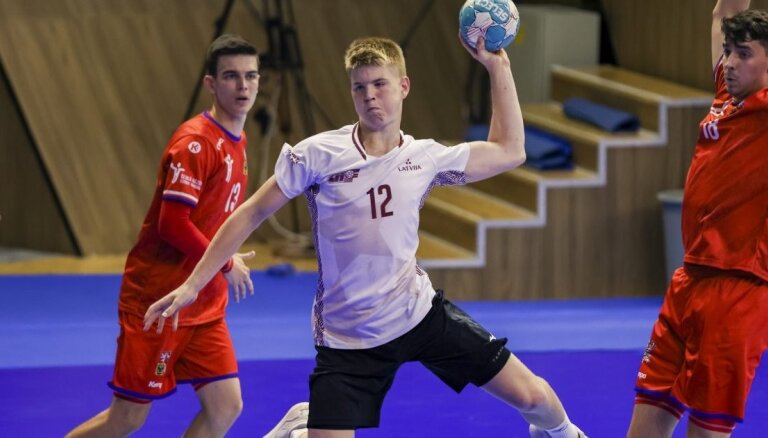 Latvijas U-20 handbolisti Eiropas čempionātā cīnīsies par piekto vietu