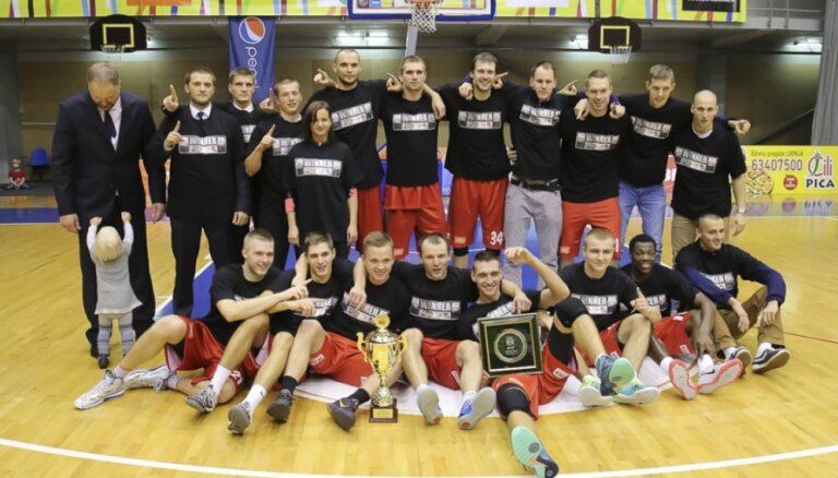 'Aldaris' Latvijas Basketbola līga. 'Liepāja/Triobet' jaunajā sezonā cer iekļūt labāko četriniekā