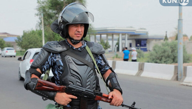 Protestos Uzbekistānas Karakalpakstānas reģionā nogalināti 18 cilvēki