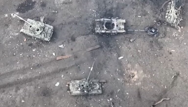 14 tanki piecās dienās: SBU publicē sava darba video atskaiti