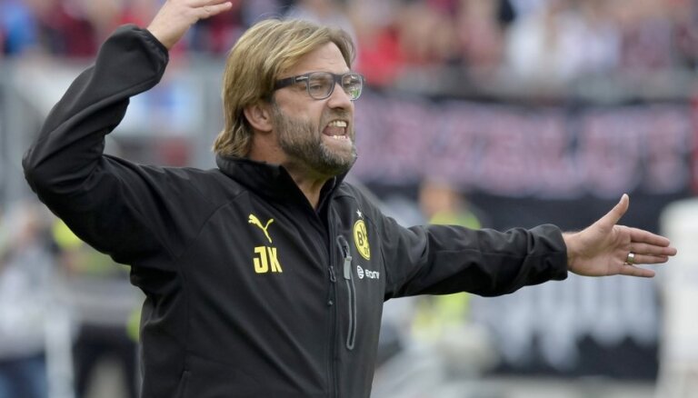 Dortmundes 'Borussia' galvenais treneris diskvalificēts uz vienu Čempionu līgas spēli