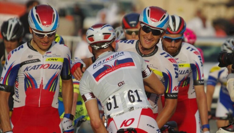 Smukulis nepabeidz 'Driedaagse van De Panne' velobrauciena otro etapu