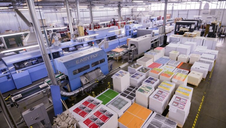 'Livonia Print' eksportējusi gandrīz 100% no saražotās produkcijas